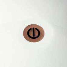 Load image into Gallery viewer, White Lacquer Rechargeable Bobbin LED Lamp
