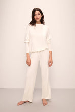 Load image into Gallery viewer, Cozy Time Wide Pant- Ivory
