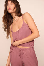 Load image into Gallery viewer, Gisele TENCEL™ Modal Cami &amp; Pant PJ Set Berry Blush
