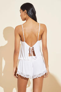 Mariana TENCEL™ Modal Romper White