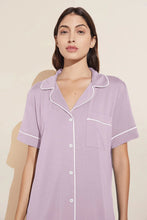 Load image into Gallery viewer, Gisele TENCEL™ Modal Relaxed Short PJ Set - Lavender/Ivory
