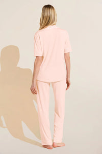 Gisele TENCEL™ Modal Short Sleeve Pant PJ Set - Petal Pink/Ivory