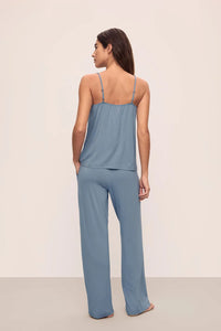 Gisele Modal Cami & Pant PJ Set-Faded Demin