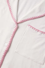 Load image into Gallery viewer, Frida TENCEL™ Modal Shortie Short PJ Set Ivory/Pink Nectar
