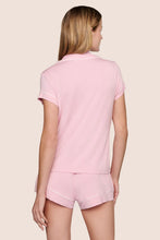 Load image into Gallery viewer, Gisele TENCEL™ Modal Shortie Short PJ Set Pink Nectar/Ivory
