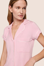 Load image into Gallery viewer, Gisele TENCEL™ Modal Shortie Short PJ Set Pink Nectar/Ivory
