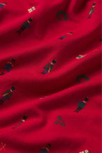 Load image into Gallery viewer, Gisele Printed TENCEL™ Modal Long PJ Set Nutcracker Holly Red/Ivory
