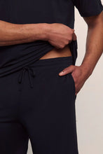 Load image into Gallery viewer, Henry TENCEL™ Modal Short PJ Set Black
