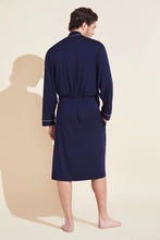 Load image into Gallery viewer, William TENCEL™ Modal Robe - True Navy/Ivory
