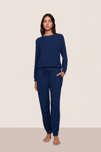 Load image into Gallery viewer, Cozy Time Jogger Navy
