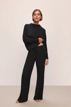 Load image into Gallery viewer, Cozy Time Pant Black
