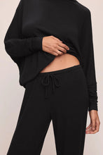 Load image into Gallery viewer, Cozy Time Pant Black
