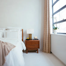 Load image into Gallery viewer, Cable Embroidered Percale Duvet Cover
