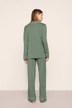 Load image into Gallery viewer, Gisele TENCEL™ Modal Long PJ Set Desert Sage/Ivory
