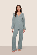 Load image into Gallery viewer, Gisele TENCEL™ Modal Long PJ Set Lead/Ivory

