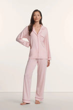 Load image into Gallery viewer, Gisele TENCEL™ Modal Long PJ Set Pale Pink/Fig
