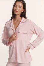 Load image into Gallery viewer, Gisele TENCEL™ Modal Long PJ Set Pale Pink/Fig
