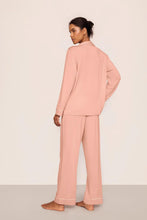 Load image into Gallery viewer, Gisele TENCEL™ Modal Long PJ Set Velvet Pink/Ivory
