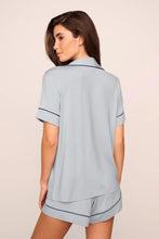 Load image into Gallery viewer, Gisele TENCEL™ Modal Relaxed Short PJ Set Gray Dawn/Navy
