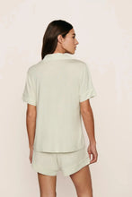 Load image into Gallery viewer, Gisele TENCEL™ Modal Relaxed Short PJ Set Seafoam/Ivory
