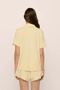 Gisele TENCEL™ Modal Relaxed Short PJ Set Sunrise/Ivory