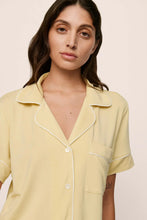 Load image into Gallery viewer, Gisele TENCEL™ Modal Relaxed Short PJ Set Sunrise/Ivory
