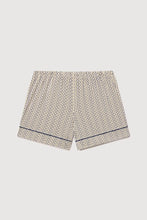 Load image into Gallery viewer, Gisele Printed TENCEL™ Modal Relaxed Short PJ Set Hourglass Sunbeam/Navy
