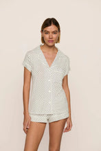 Load image into Gallery viewer, Gisele Printed TENCEL™ Modal Shortie Short PJ Set Tide Dot Ivory/Ivory
