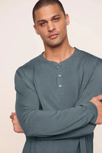 Load image into Gallery viewer, Henry TENCEL™ Modal Long PJ Set Stone Blue
