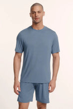 Load image into Gallery viewer, Henry TENCEL™ Modal Short PJ Set Slate Blue
