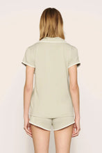 Load image into Gallery viewer, Frida TENCEL™ Modal Shortie Short PJ Set Sandstone/Ivory
