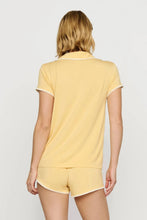 Load image into Gallery viewer, Frida TENCEL™ Modal Shortie Short PJ Set Sunbeam/Ivory

