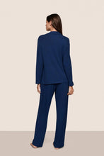 Load image into Gallery viewer, Gisele TENCEL™ Modal Rib Long PJ Set Navy

