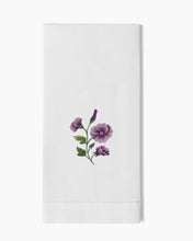 Load image into Gallery viewer, Pansies Hand Towel
