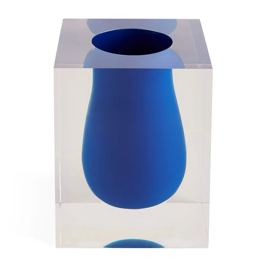 Bel Air Scoop Vase Cobalt