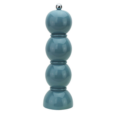 Chambray Blue Bobbin Salt or Pepper Mill 24cm