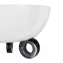 Load image into Gallery viewer, Como Black &amp; White Disc Bowl
