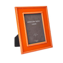 Load image into Gallery viewer, Orange Bobbin Lacquer Photo Frame
