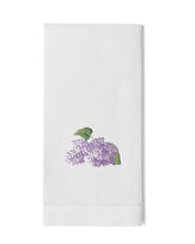 Load image into Gallery viewer, Lilac Towel - White Cotton
