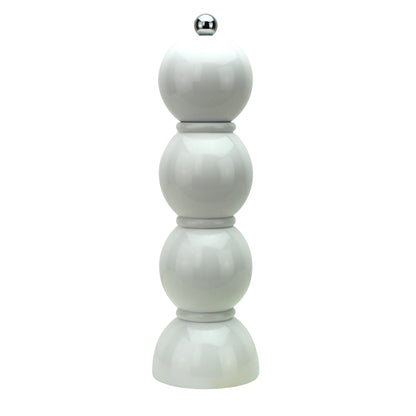 White Bobbin Salt or Pepper Mill 24CM