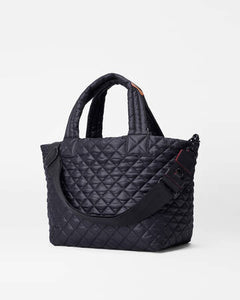Black Small Metro Tote Deluxe