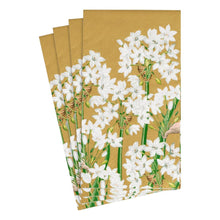 Load image into Gallery viewer, Paperwhites Paper Guest Towel Napkins in Gold - 15 Per Package
