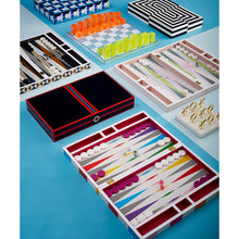 Load image into Gallery viewer, Op Art Backgammon Set
