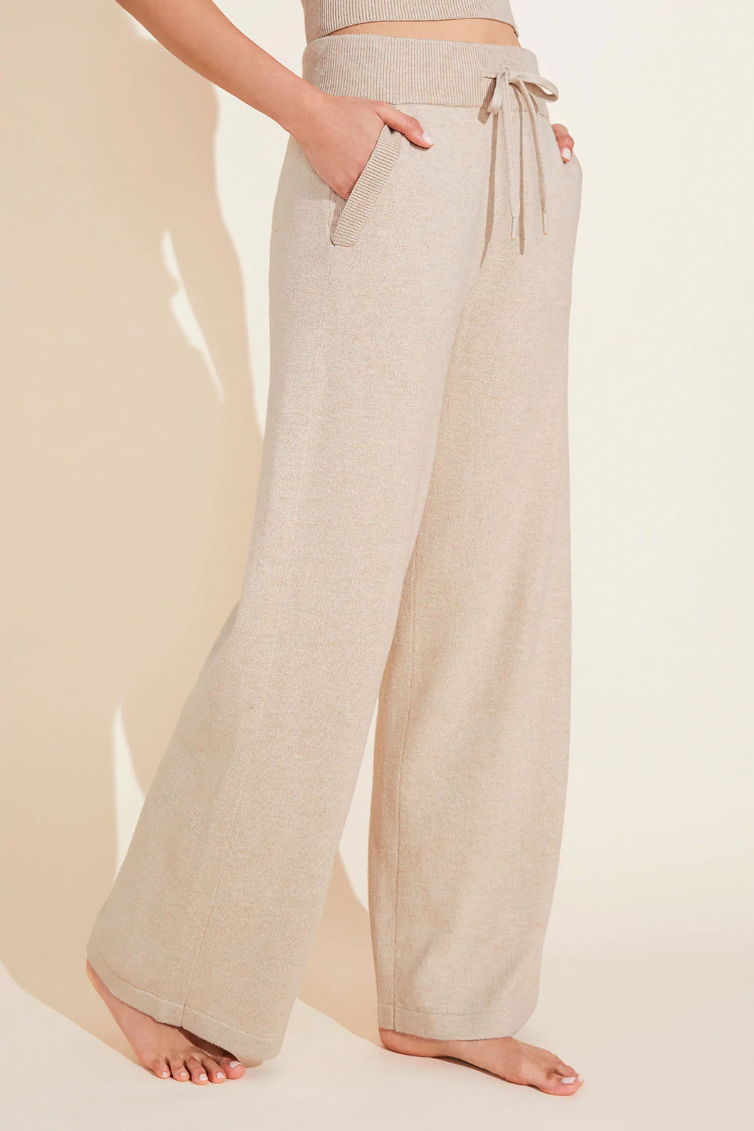Recycled Sweater Pant - Oat