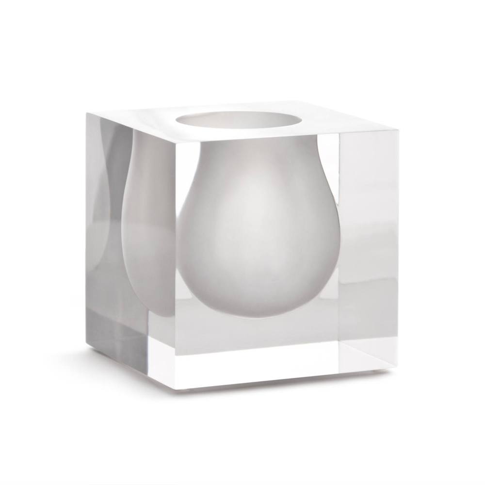 Bel Air Mini Scoop Vase White