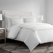Load image into Gallery viewer, Fitted Sheet For Salerno and Cable Embroidered Bedding
