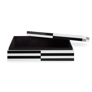 Large Op Art Lacquer Box