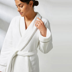 Turkish Cotton Piped Robes